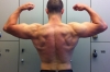 Back double biceps